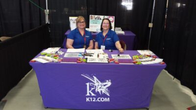 teachers at the k12 stand
