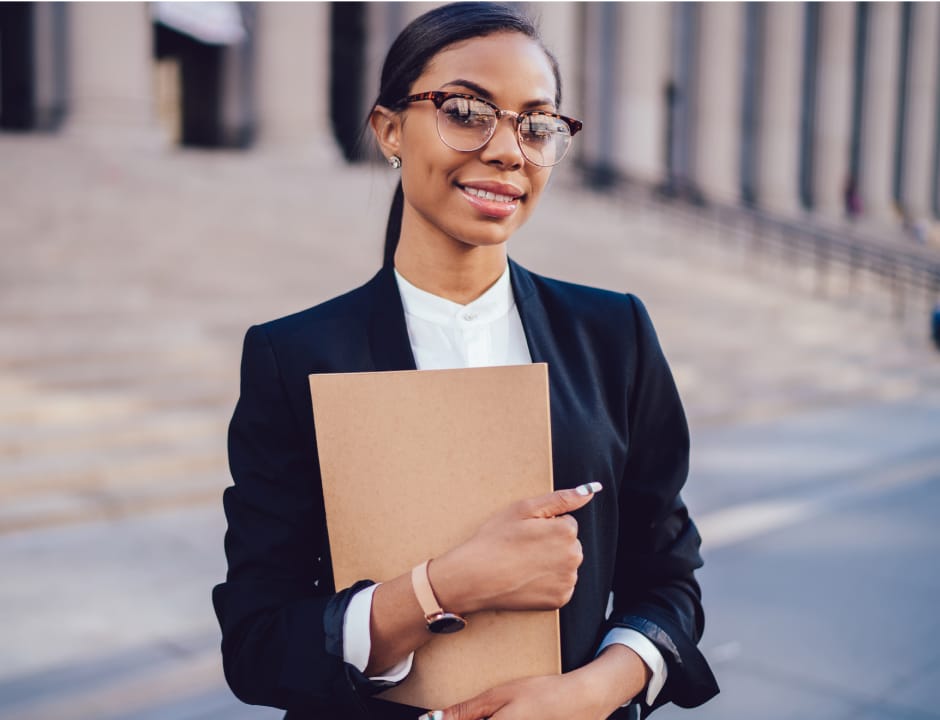 lawyer woman working