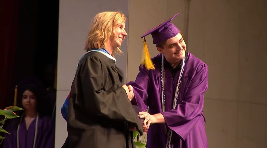 Online school prom
